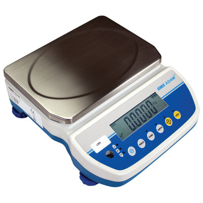 Adam - Latitude Compact Bench Scales, Capacity: 6lb / 3kg x 0.001lb / 0.5g, External calibration, Backlit LCD