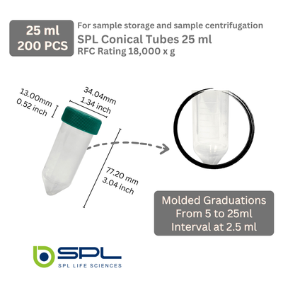 SPL 25 ml Conical Centrifuge Tube