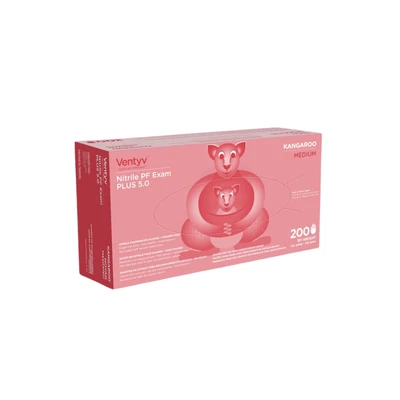 Ventyv Medium Nitrile Glove Powder Free Examination