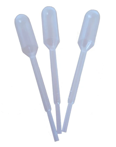 XPROLS- Disposable transfer pipette 115mm (1ml), drop volume 46ul, PE, Bag x 2000pcs