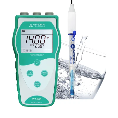 Apera Instruments PH850 Series - Application-Specific Portable pH Meter Kits 15°C to 25°C