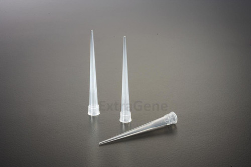 Extragene Universal 250ul Pipette Tips,Low retention 50-250ul 60mm, Clear, DNase/RNase free Pk x 1,000 ea