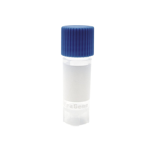 Extragene 1.2 ml Cryovials, Leakproof seal External cap, Self-Standing Polypropilene Sterilized Bag x 50 Color Blue