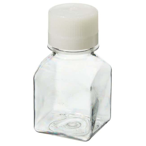 SPL 125 ml Square Media bottle (STERILE) Case of 96