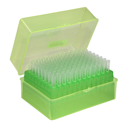 Extragene Universal 200ul Pipette Tips, Racked, Sterile, DNase / RNase & Pyrogen Safe, Clear 96 tips/rack