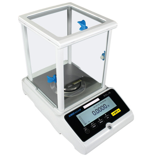 Adam - Solis Analytical and Semi-Micro Balances, Capacity: 310g x 0.0001g, Internal automatic calibration, Graphic display