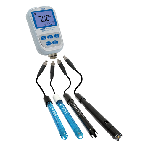 Apera Instruments SX700 Series - Handheld Multi-Parameter Water Quality Meter Kits
