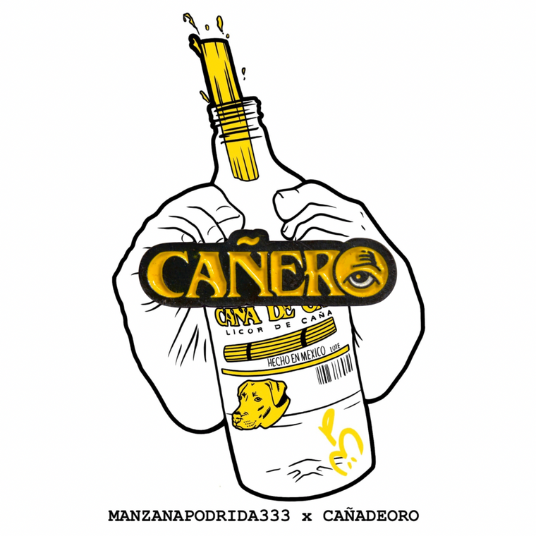 Manzana Podrida x Caña de Oro Pin edición limitada - Suerte de perro