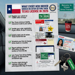 What Every New Driver Should Do After Getting Their Texas License in 2026