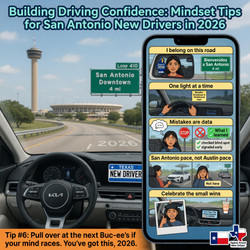 Building Driving Confidence: Mindset Tips for San Antonio New Drivers in 2026