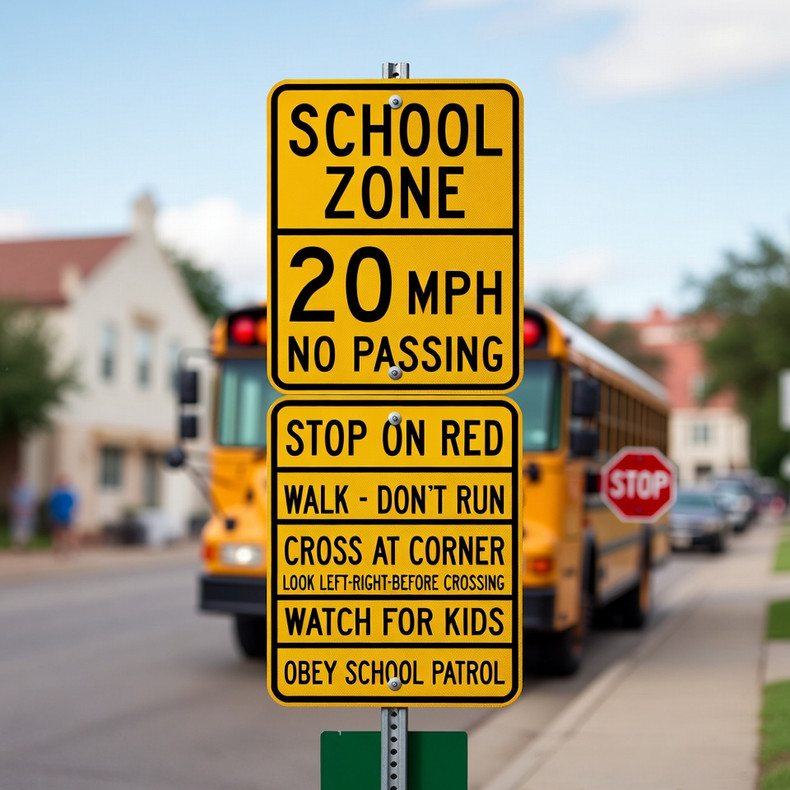 School Zone Safety Rules Every San Antonio Parent and Teen Must Know