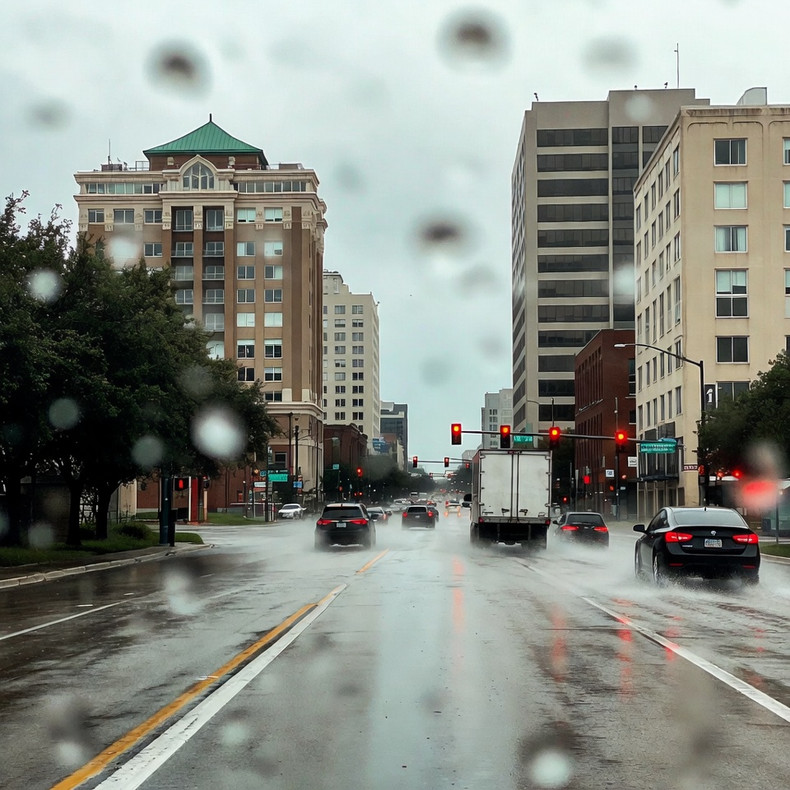 Rainy Day Driving: Handling Wet Roads and Flooding Risks in San Antonio & South Texas
