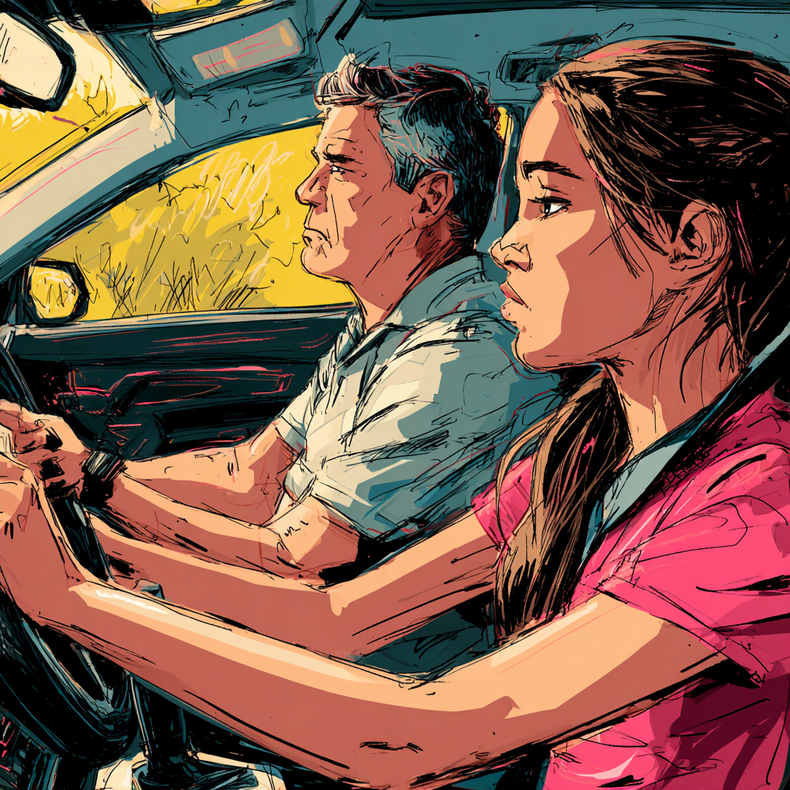 “We teach the kid. You keep the sanity.”