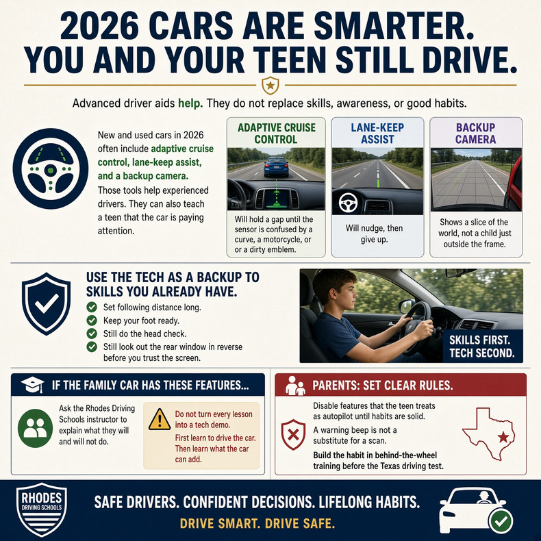 Adaptive Cruise, Lane Keep, and Backup Cameras: Helpful Tech That Can Teach Bad Habits