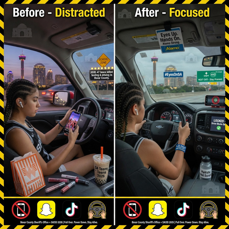 Distracted Driving Prevention: How San Antonio Teens Can Stay Focused Behind the Wheel in 2026