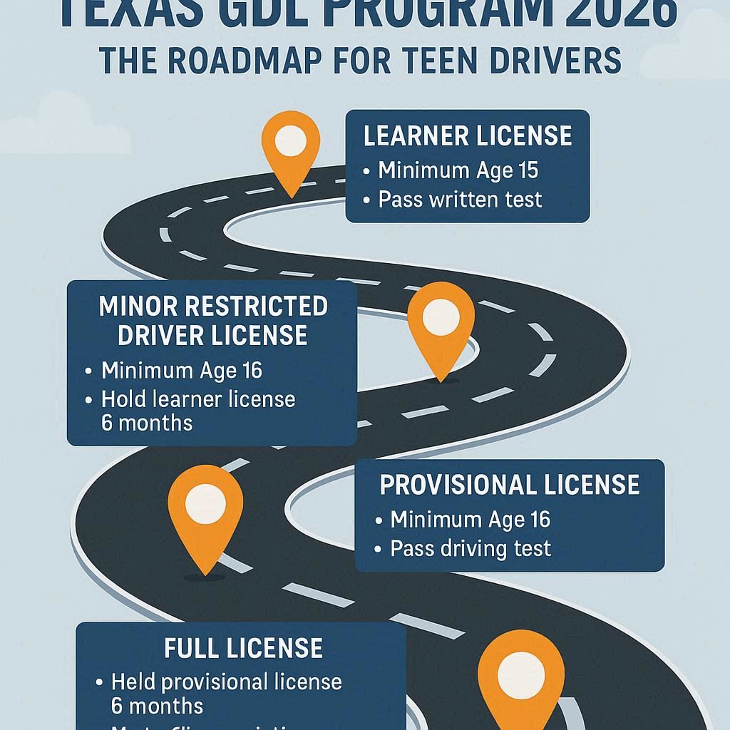 Understanding Texas GDL Program 2026: The Roadmap for Teen Drivers ...