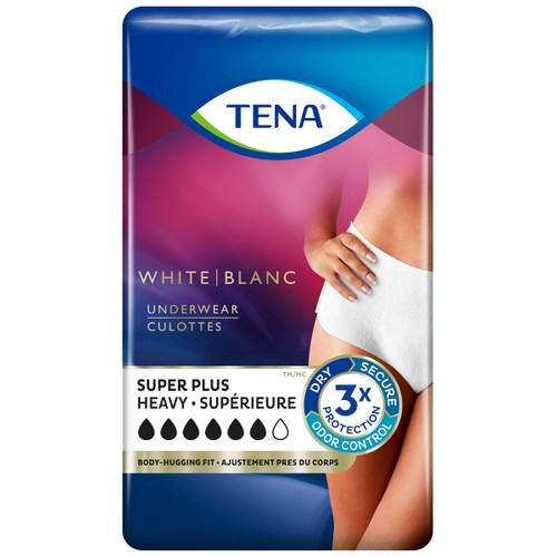 TENA Women's Super Plus Heavy Protective Underwear