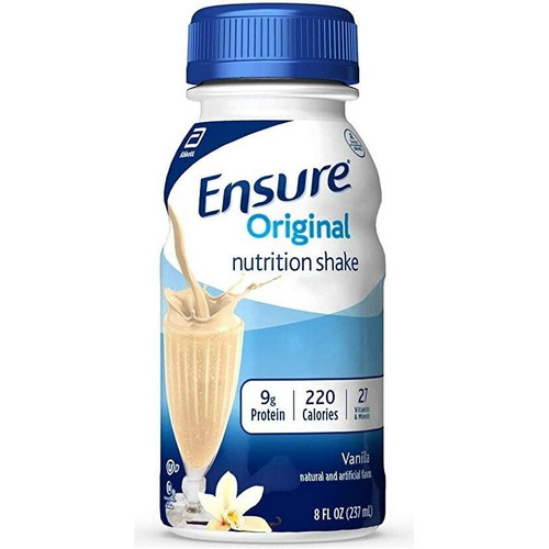Ensure Original Therapeutic Shake, Vanilla, 8 oz Bottle, CS/24