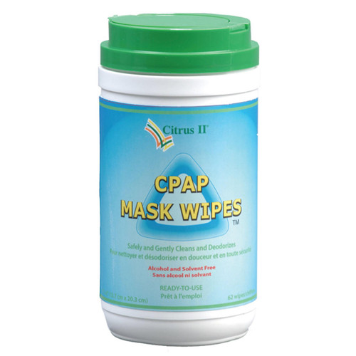 Citrus ll CPAP Mask Cleaning Wipes - Disposable, Citrus Scent