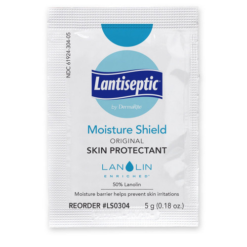Lantiseptic Moisture Shield Original Skin Protectant, 5 gram Packets
