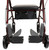 ProBasics Aluminum Transport Rollator w/ 8-inch Wheels