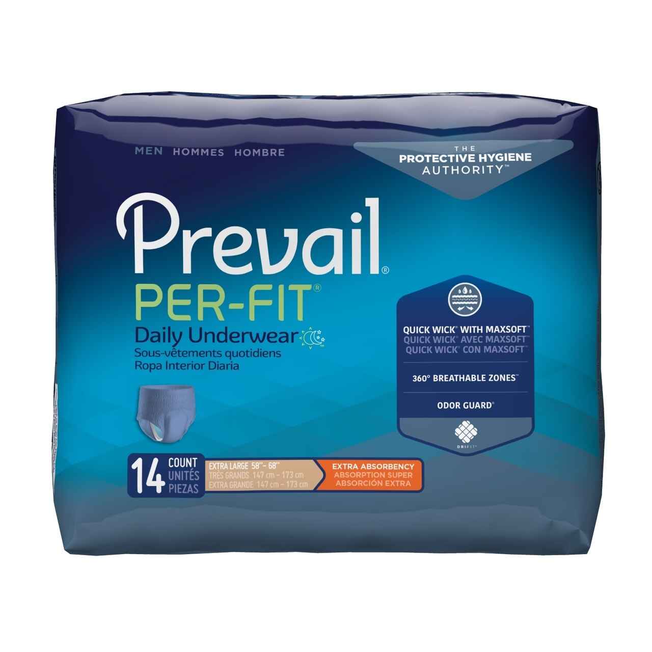 Prevail Daily Underwear Incontinence Pants 22 Count Youth Small 20