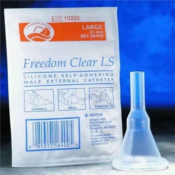 Buy Coloplast Freedom Clear LS Male External Catheter with Kink Resistant  Nozzle