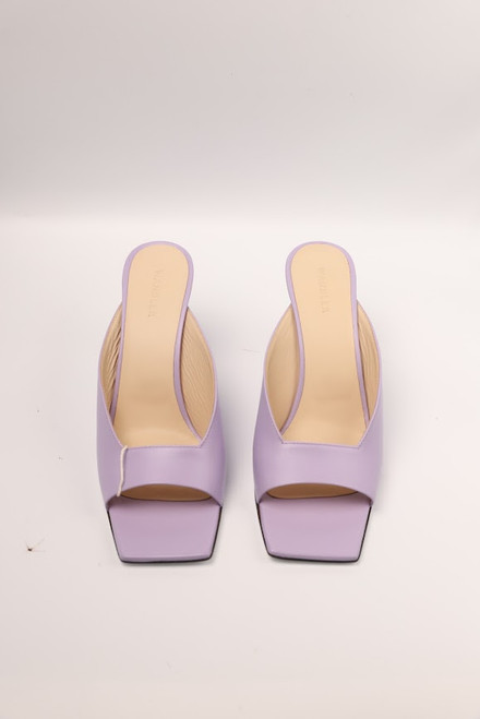 WANDLER ISA LEATHER SANDALS LILAC