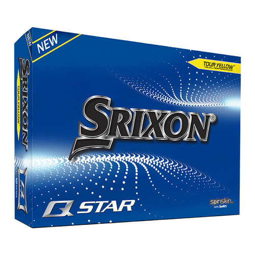 Srixon Q-Star Golf Balls, Tour Yellow (2023)