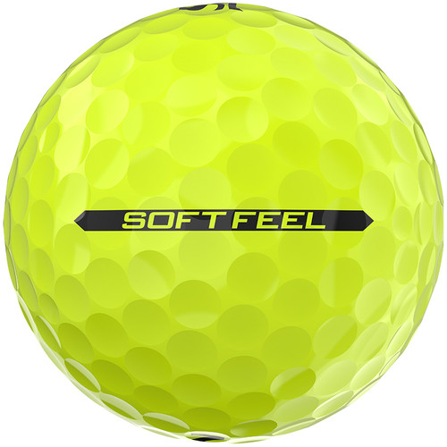 Srixon Soft Feel Golf Balls, Tour Yellow