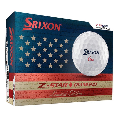 Srixon Limited Edition All-American Z-STAR DIAMOND Golf Balls