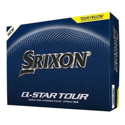 Srixon Q-Star Tour Golf Balls, Tour Yellow (2025)