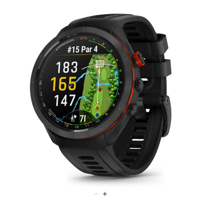 Garmin Approach S60 Premium GPS Golf Watch, Black – topsportsdr