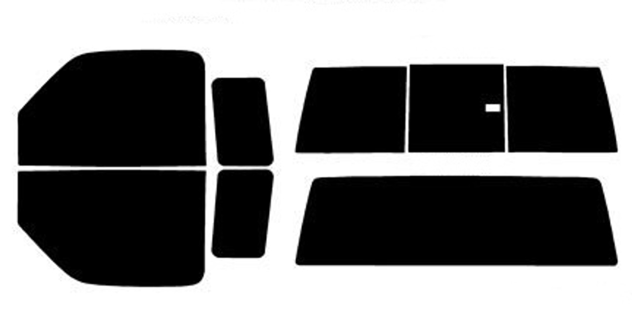 1984-2011 Ford Ranger Truck (Full Car) Precut Window Tint Kit Automotive  Window Film