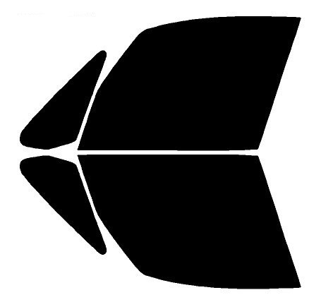 2007-2013 Suzuki SX4 Front Windows Precut Window Tint Kit