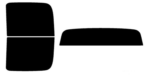 2007-2013 Chevrolet Avalanche Rear Car Precut Window Tint Kit