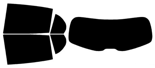 2015-2020 Mercedes Benz GLA Class Rear Car Precut Window Tint Kit