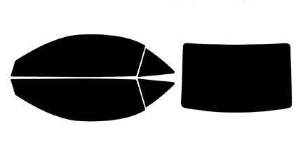 2017-2021 Mercedes Benz SLC-Class (Full Car) Precut Window Tint Kit Pattern