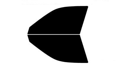 1996-2004 Acura RL Front Windows Precut Window Tint Kit