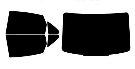 2017-2025 Volvo S90 Rear Car Precut Window Tint Kit