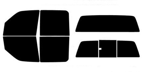 1997-2003 Ford F-150 Crew Cab Full Truck Precut Window Tint Kit