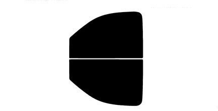 2007-2013 GMC Sierra 1500 Crew Cab Front Windows Truck Precut Window Tint Kit