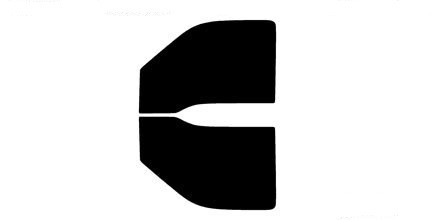 2008-2016 Ford F-250 F-350 Crew Cab Front Windows Precut Window Tint Kit