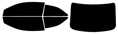 2017-2025 Audi A5 Coupe Full Car Precut Window Tint Kit