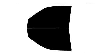 2004-2012 Chevrolet Colorado Crew Cab Truck Front Windows Precut Window Tint Kit