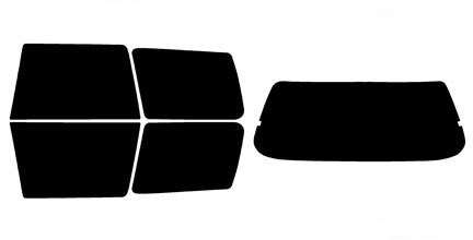 1998-2002 Subaru Forester Rear Car Precut Window Tint Kit