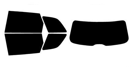 2006-2013 Audi A3 Rear Car Precut Window Tint Kit