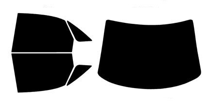 1994-2001 Audi A4 Rear Car Precut Window Tint Kit