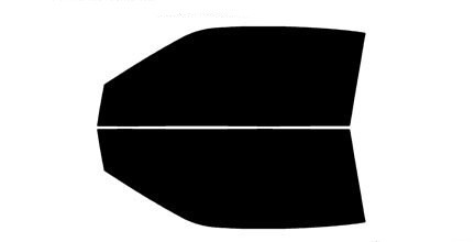 2002-2009 Audi A4 Convertible Front Windows Precut Window Tint Kit