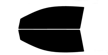 2008-2017 Audi A5 Coupe Front Windows Precut Window Tint Kit